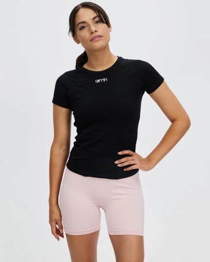 Aim’n Black Soft Basic Short Sleeve - XL Aim’n Black Soft Basic Short Sleeve - XL