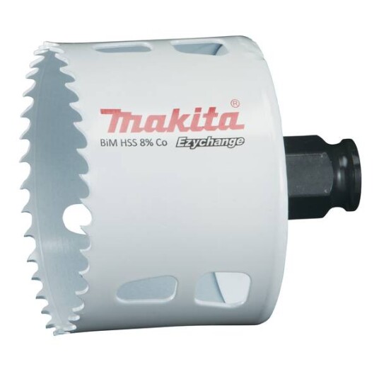 Makita Ezychange 68 mm Bi-Metall Hullsag for Tre og Metall