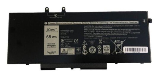 DELL Battery PRI 51WHR 3C LITH SMP (W8GMW)