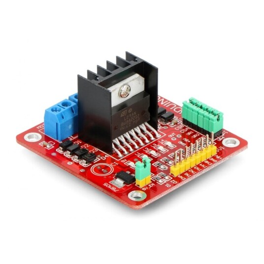 L298N motorstyring dual H bro 2A per kanal 5 46V
