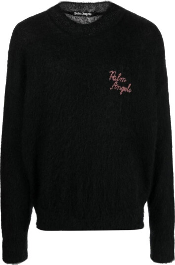 Palm Angels Dame Strikkevarer Svart XL, Palm Angels Dame Strikkevarer Svart XL,