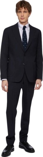 Brooks Brothers Herre Dress Blå L,