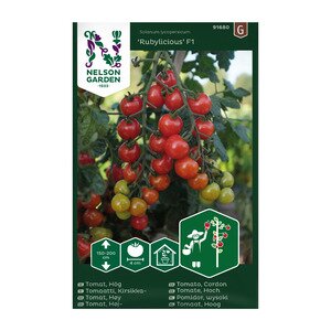 Nelson Garden Grønnsaksfrø tomat høy Rubylicious Nelson Garden Grønnsaksfrø tomat høy Rubylicious