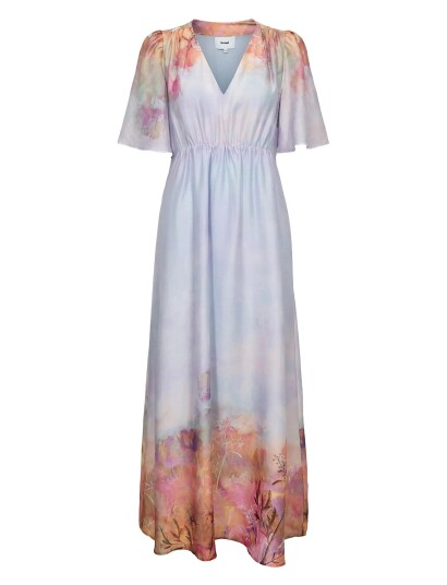 Nümph Nulove Ss Dress Blue 36