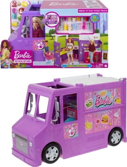 Barbie Gatekjøkken Med Tilbehør Barbie Gatekjøkken Med Tilbehør