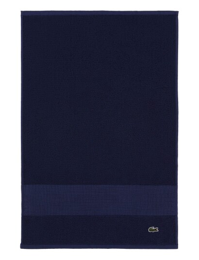 Lacoste Home Llecroco Guest Towel - Blue - 40X60CM