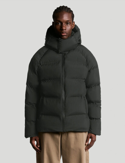 Lyle & Scott Welded Puffer Jacket - Black - XS