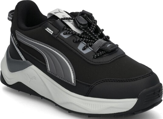 PUMA Evolve 2.0 Trail Puretex Lo Ps - PUMA BLACK-MOODY GRAY-PUMA SILVER - 28