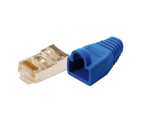 Logilink Mp0014 Rj 45 Blå Gull 100 Stykker MP0014