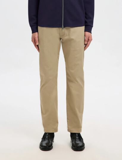 Selected Slm175 Slim New Miles Flex Pant Noos   Beige   29 x 32