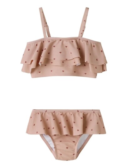 Lil"Atelier Nmfhelga Hir Swim Set Lil Pink 98