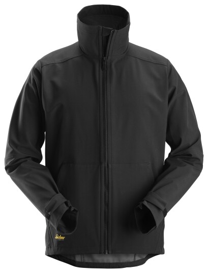 Snickers Workwear 1205 AllroundWork Softshelljakke vindtett Svart Klær