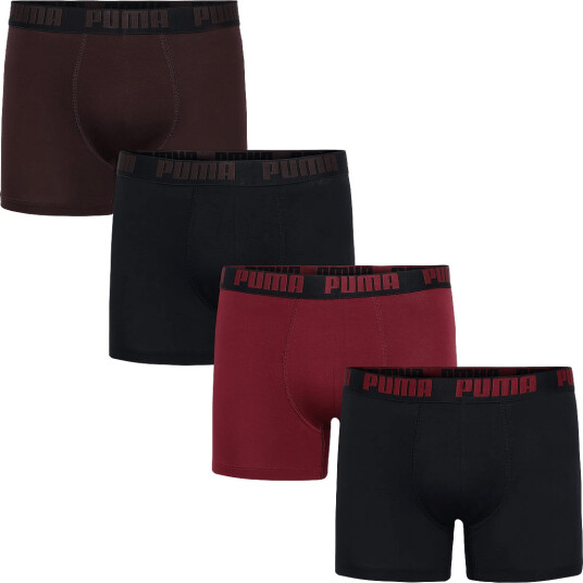 PUMA Puma Men Everyday Basic Boxer 4P Ecom Black S