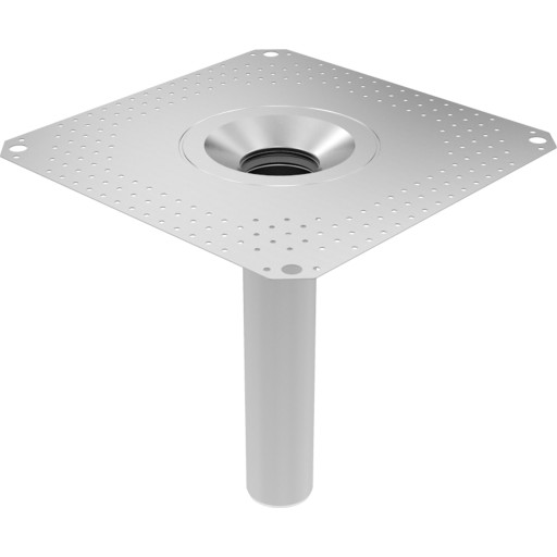 Blücher Underdel For Taksluk Tak Takpapp Flens 400x400mm Uttak Ø75mm