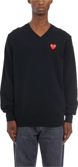 Comme des Garçons Play Herre Gensere & Hettegensere Svart L,