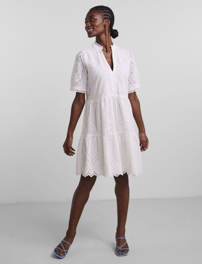 YAS Yasholi Ss Dress S. Noos White XXL