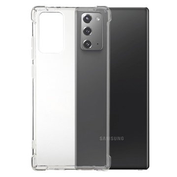 Støtsikkert Samsung Galaxy Note20 Ultra TPU-deksel Gjennomsiktig