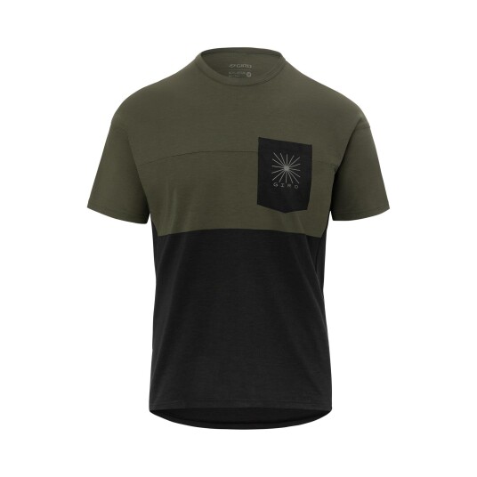 GIRO Ride Jersey green/blk