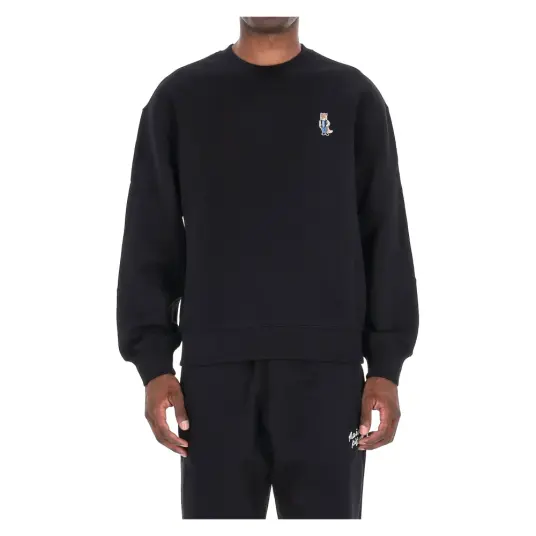 Maison Kitsuné Herre Gensere & Hettegensere Svart S, Maison Kitsuné Herre Gensere & Hettegensere Svart S,
