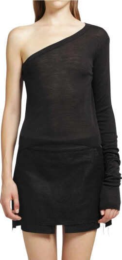 Rick Owens Dame Topper Svart S, Rick Owens Dame Topper Svart S,