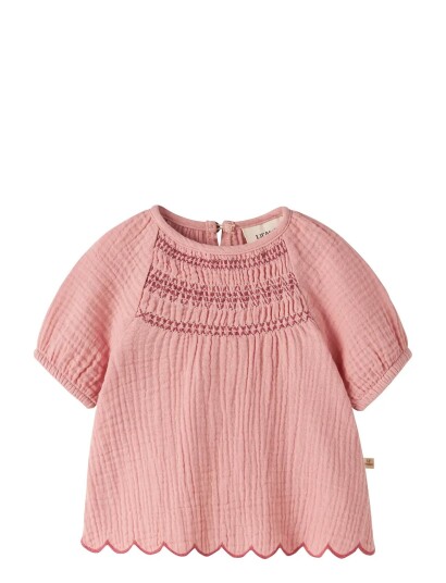Lil"Atelier Nbfhiba Ss Loose Top Lil Pink 86