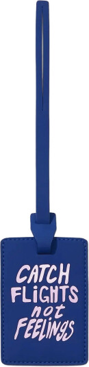 Lipault Luggage Tag Catch Flights - Blue - 0