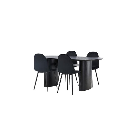 Venture Home Spisegruppe Venture Home Isolde med 4 stk Polar Stoler GR23631