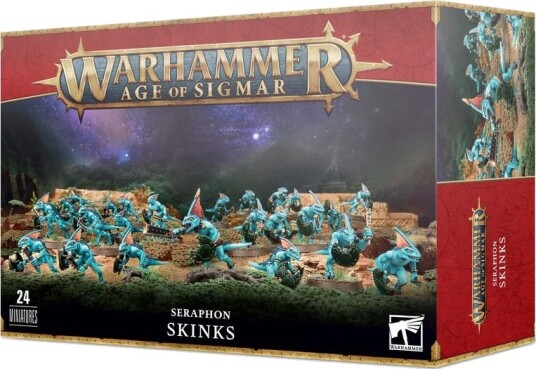Warhammer age of Sigmar - Seraphon Skinks