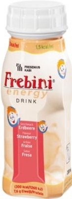 Frebini energy drink jordbær Frebini energy drink jordbær