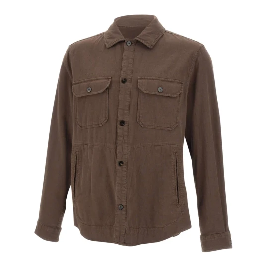 Woolrich Herre Skjorter Brun XL Woolrich Herre Skjorter Brun XL