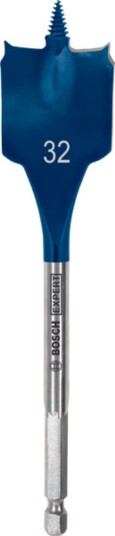 Bosch Selfcut 32mm Flatfresebor for Kartong og Bløtt Tre, 152mm Lengde Bosch Selfcut 32mm Flatfresebor for Kartong og Bløtt Tre, 152mm Lengde