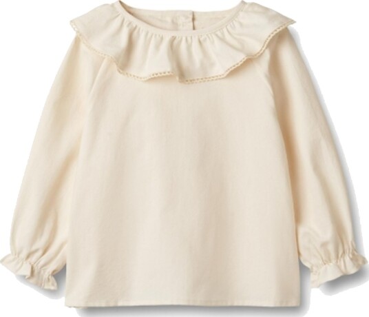 Wheat Bluse Elin Eggshell (104 / 4 år)