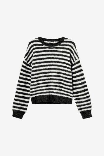Kids Only Genser kogNewpiumo L/S Pullover CP Knt Svart