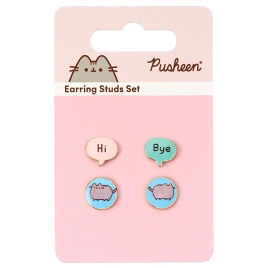 Pusheen Øredobber Hi Bye Pusheen Øredobber Hi Bye
