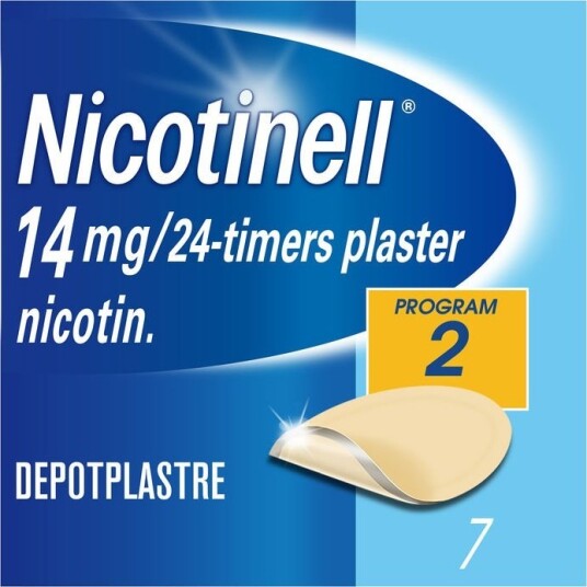 Nicotinell depotplaster 14mg/24t 7 STK Nicotinell depotplaster 14mg/24t 7 STK