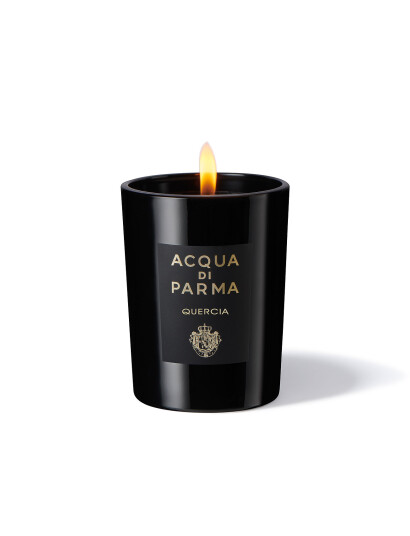 Acqua di Parma Signatures Quercia Candle 200 Gr. - Black - 200 g Acqua di Parma Signatures Quercia Candle 200 Gr. - Black - 200 g