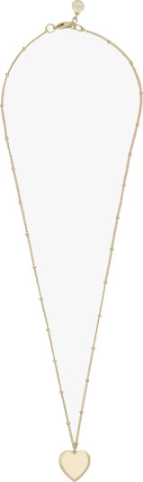 Snö Of Sweden Rule heart neck 42cm Gull ONE SIZE Snö Of Sweden Rule heart neck 42cm Gull ONE SIZE