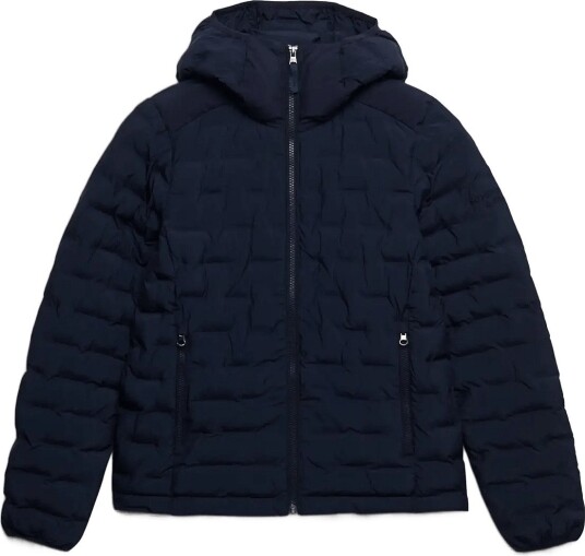 Superdry Sport Hood Heat Weld Padded Jacket DARKEST NAVY 16
