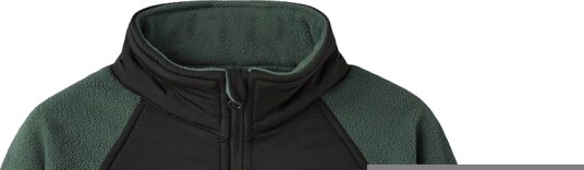 Name It Fleecejakke NknMyles Jungle Green Name It 8 år (128) Fleecejakke Armygrønn Grønn Svart