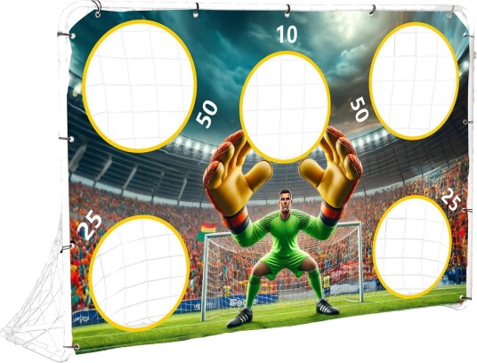 Fotballtreningsmål med Målark 180x122 cm MultiGarden