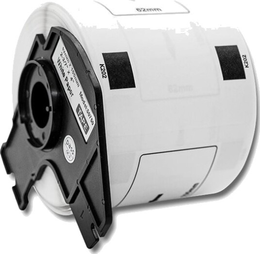 Qoltec   Papir   Hvit   62 X 100 Mm 300 EtikettEr 1 RullEr X 300 Merkelapper