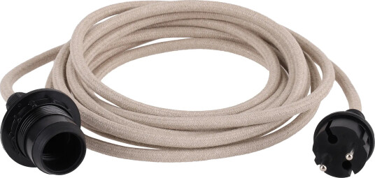 Watt & Veke Outdoor kabelsett Natural 500 cm E27 Watt & Veke Outdoor kabelsett Natural 500 cm E27