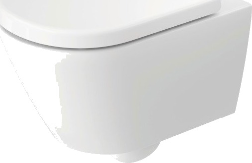 Duravit D Code WC skål spolkantfri hvit uten sete Baderom