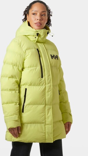 Helly Hansen Dame Adore Lettvekt Oppblåst Parka Grønn XS