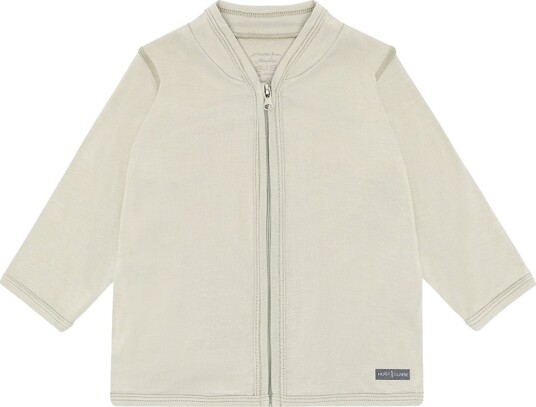 Hust and Claire Cardigan - Bambus - HcCurd - Greene Stone - Hust and Claire - 1 år (80) - Cardigan Beige Grønn
