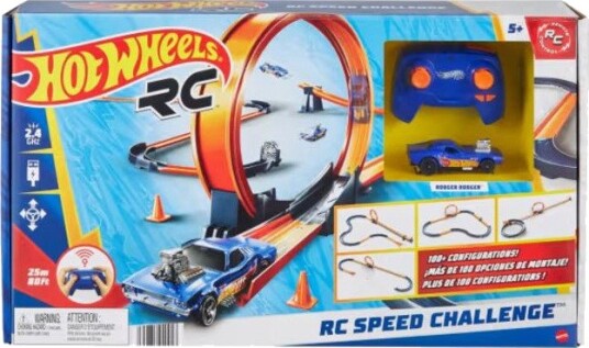 Hot Wheels Speed Challenge Racerbane Inkl. Fjernstyrt Bil 1:64 Fra 5 År Hot Wheels Speed Challenge Racerbane Inkl. Fjernstyrt Bil 1:64 Fra 5 År