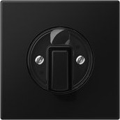Jung Ls 1941 Swm, Rocker, Svart, Plast, 1101-4, 1101-20, Ip44, 1 Stykker