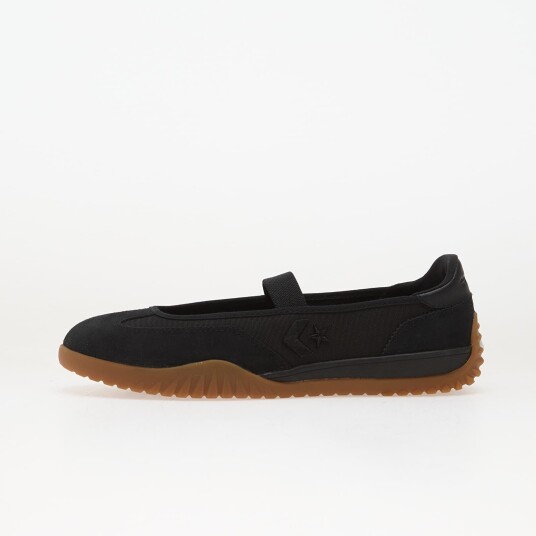 Converse Run Star Trainer Ballet Flat Black 36