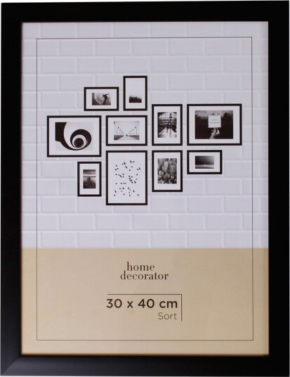 Home Decorator Fotoramme 30x40cm svart