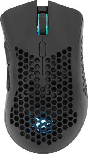 White Shark WGM-5012 Trådløs Gamingmus med 12000 DPI - Svart